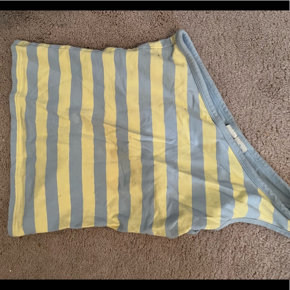 Small Yellow/Blue One Shoulder